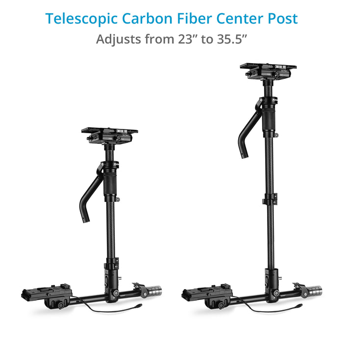 Flycam Zest Pro II Electronic Video Camera Handheld Stabilizer | Payload 9kg/20lb