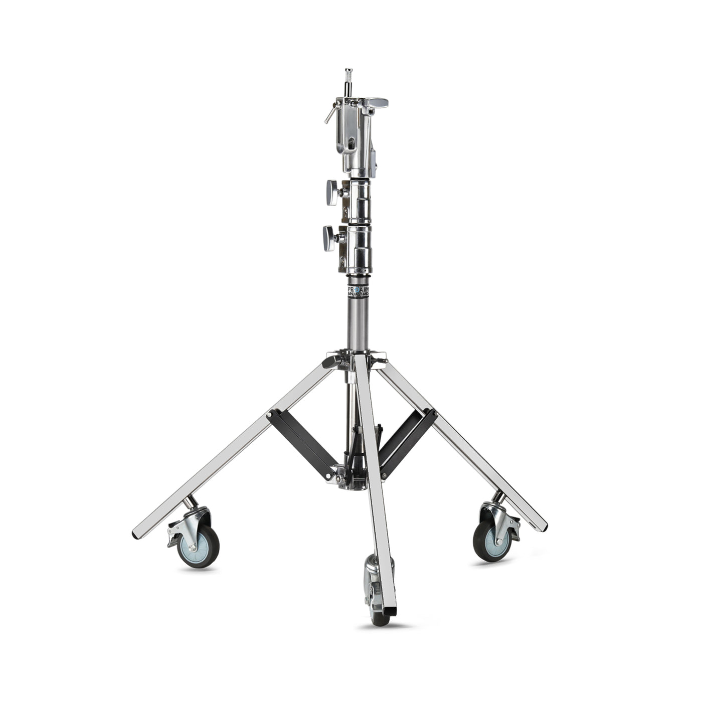 Proaim 6.2’ Low Ninja Double Riser Rolling Stand for Lighting Fixtures