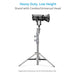 Proaim 6.7ft Low Ninja Power Stand for Lighting Fixtures & Grip Equipment