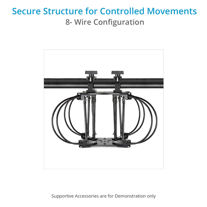 Proaim Aero Mount Vibration Isolator - Camera Gimbal Support | For Speed Rails - 38-50 mm