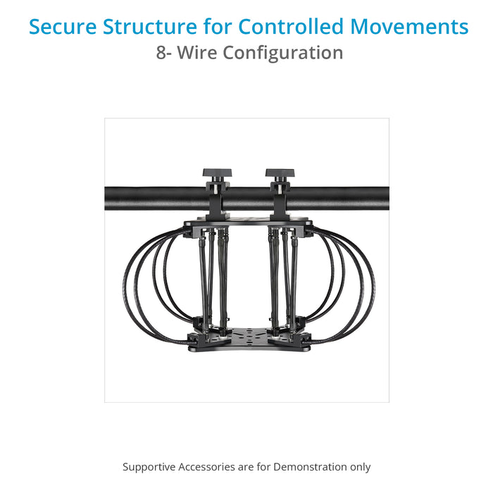 Proaim Aero Mount Vibration Isolator - Camera Gimbal Support | For Speed Rails