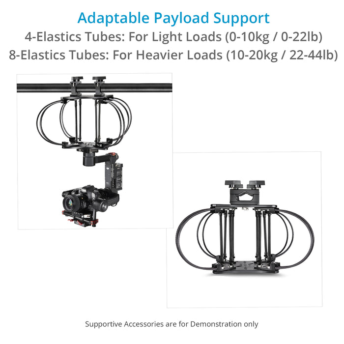 Proaim Aero Mount Vibration Isolator - Camera Gimbal Support | For Speed Rails - 38-50 mm