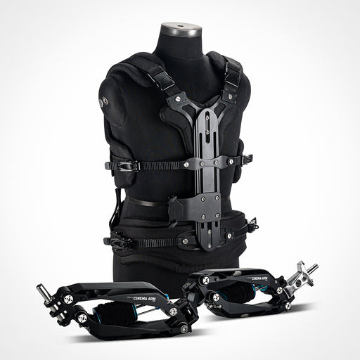 Proaim Cinema Pro Arm &amp; Vest for Handheld Video Camera Stabilizers. Payload: 15-29kg / 33-63.8lb