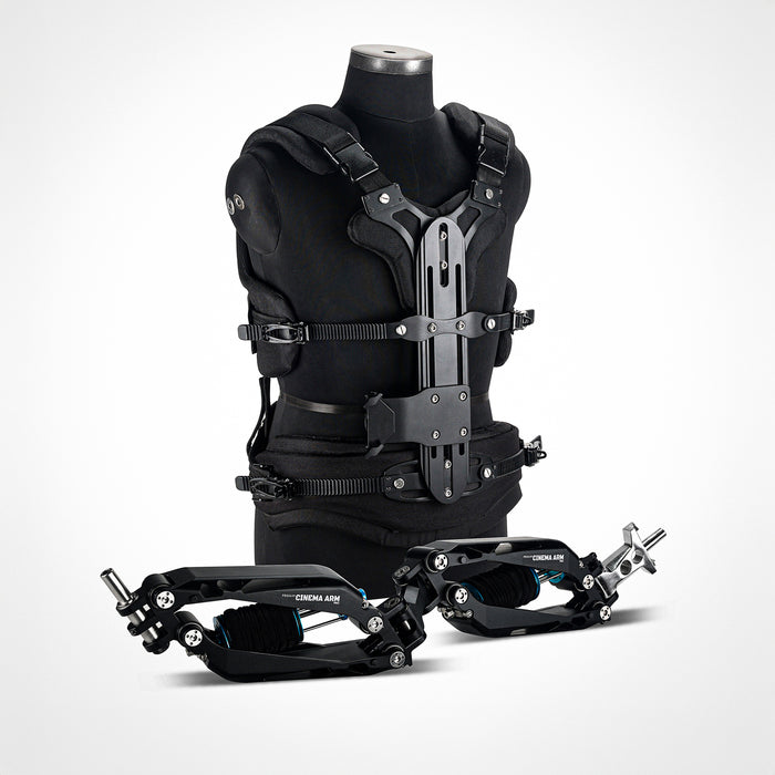 Proaim Cinema Pro Arm & Vest for Handheld Video Camera Stabilizers. Payload: 15-29kg / 33-63.8lb