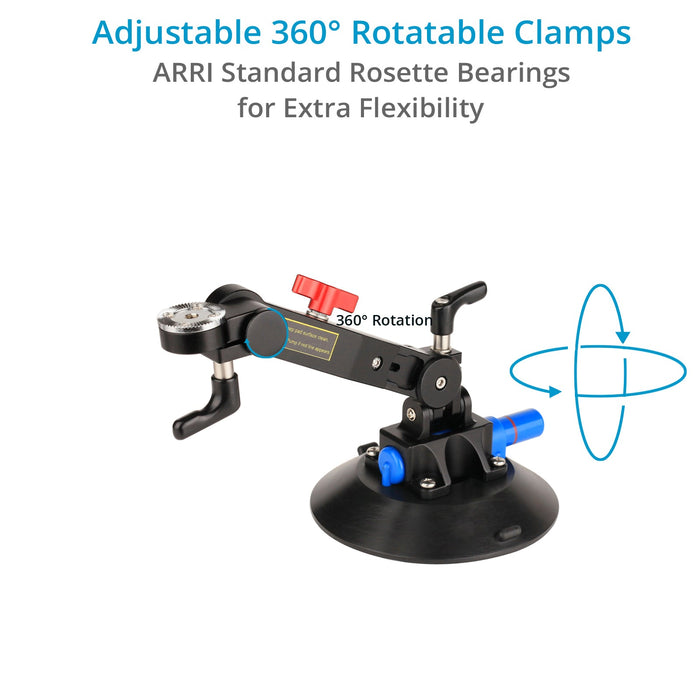 Proaim Gripmax Vibration Isolator Suction Car Mount.