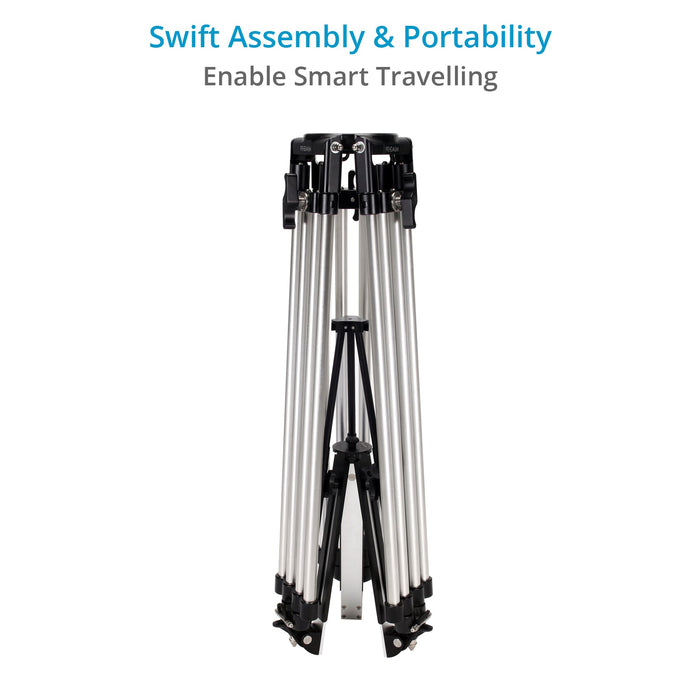 Proaim Heavy-Duty 150mm Camera Tripod Stand with Spreader