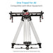 Proaim Heavy-Duty 150mm Camera Tripod Stand with Spreader