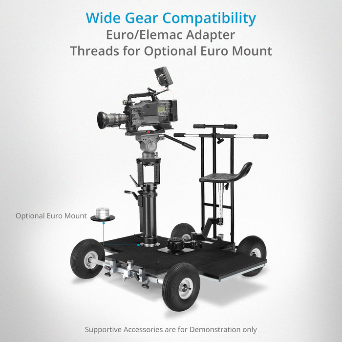 Proaim Quad Prime Camera Doorway Dolly for Videomakers & Filmmakers | 250kg/550lb Payload