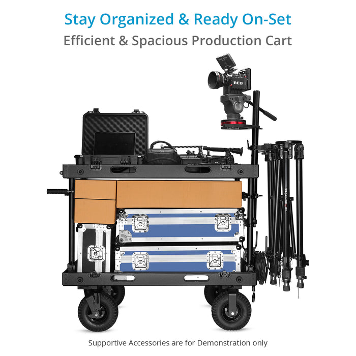 Proaim Victor Lite V2 Video Production Camera Cart. Payload 200kg/440lb.