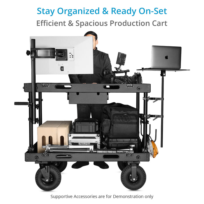 Proaim Victor Lite V2 Video Production Camera Cart. Payload 200kg/440lb.