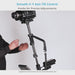 Flycam Zest Pro II Electronic Video Camera Handheld Stabilizer | Payload 9kg/20lb