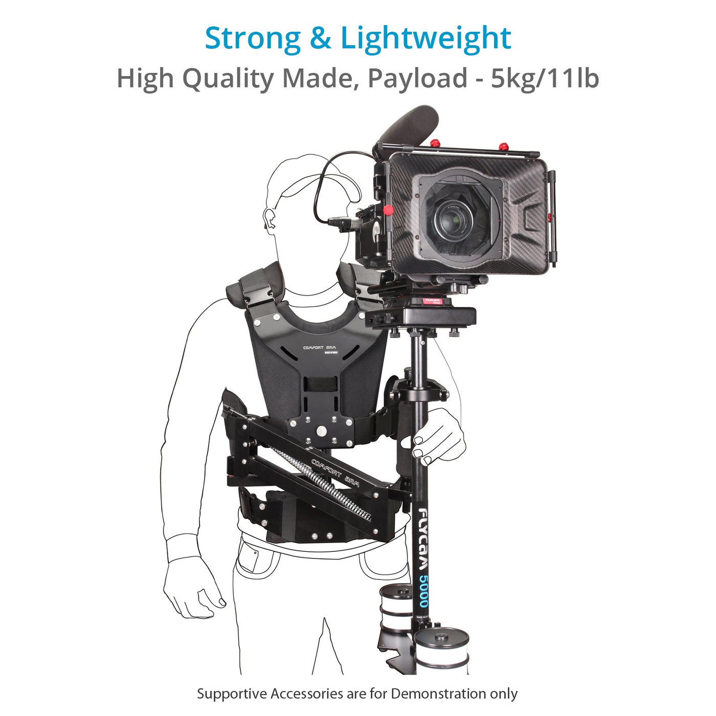 Flycam Comfort Arm & Vest for Handheld Camera Stabilizers