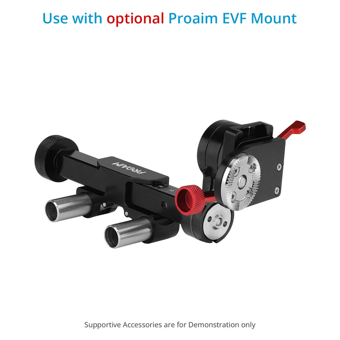 Proaim Ace EVF Adapter for ARRI-Style Rosette | For Camera Cage & Rigs