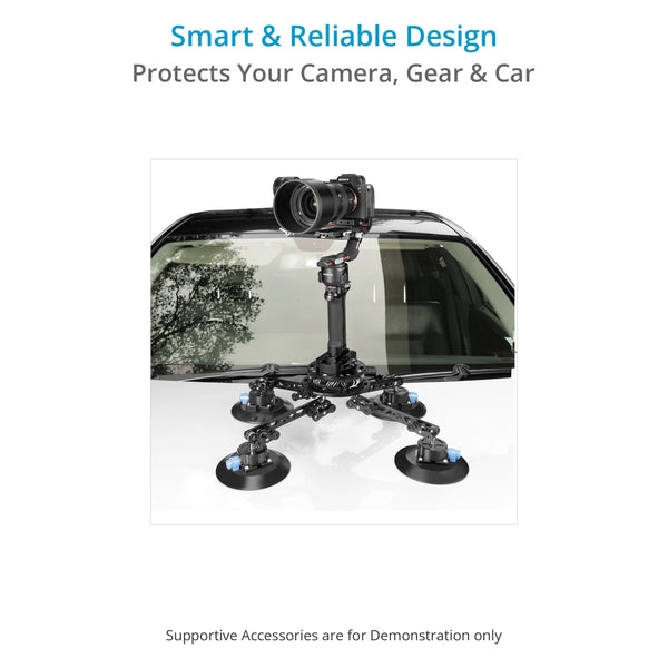 Proaim Ballpro Camera Suction Car Mount w Vibration Isolator for