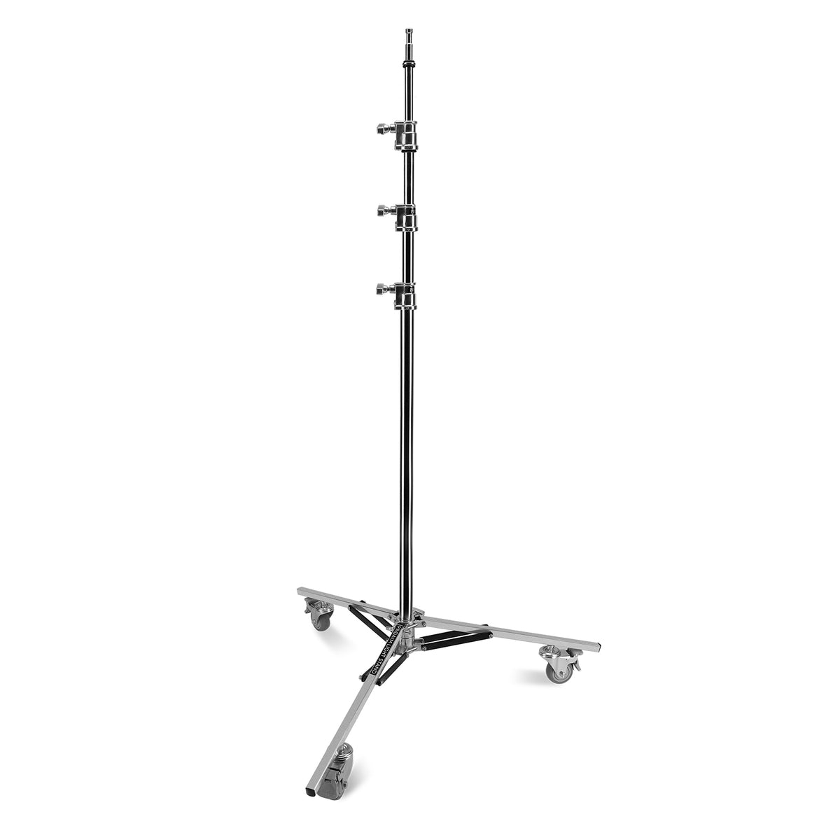 Proaim Baby 5/8” Jr. Triple Riser Roller Stand w Wheels for Studio,  Photography | Max. Height: 12.2 Feet