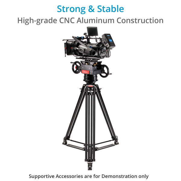 Proaim 100mm Bowl Head Tripod Stand with Rubber Tripod Shoes | Payload -  80kg/176lb